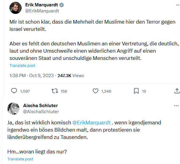 Wie groß ist die Unterstützung der Muslime in Deutschland für den Terror der&nbsp;Palästinenser?
